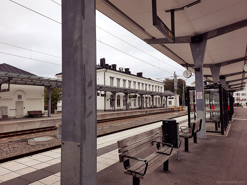 Karlskrona Centralstation - Dworzec główny w Karlskronie