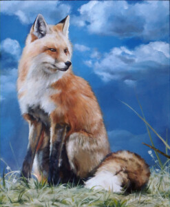 Acrylics on canvas, 50x60 cm, 2019 Birthday gift for a friend. Reference from www.launsteinimagery.com/