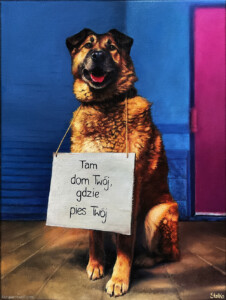 Acrylics on canvas, February 2025